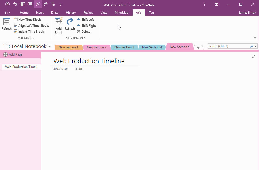 ʹ�� OneNote ��(chu��ng)���a(ch��n)Ʒ�_�l(f��)�r(sh��)�g��
