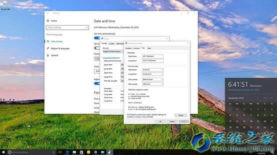win10���I(y��)�����d���bͬ�ӿ��Ԃ�(g��)�Ի��O(sh��)�����ں͕r(sh��)�g��ʽ