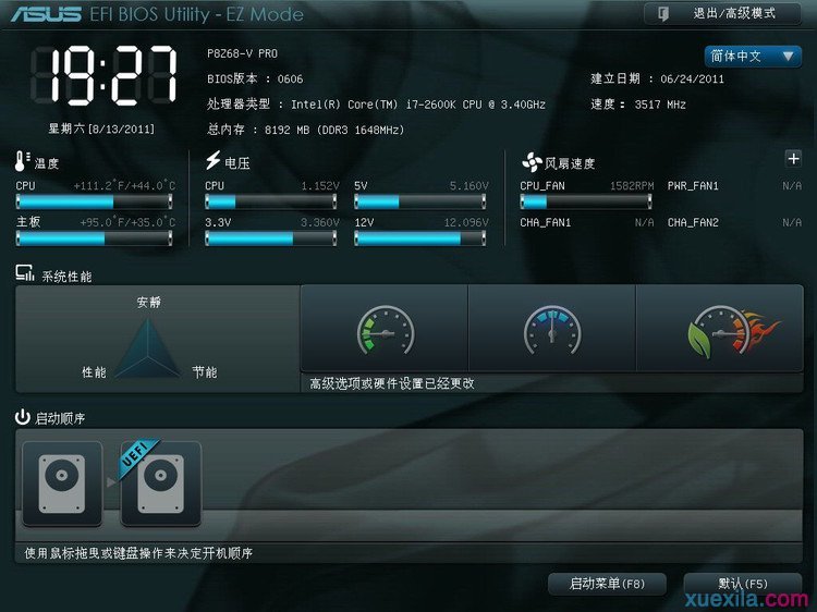 華碩P8Z68-V Pro 主板BIOS設(shè)置圖解 - 長臉猴 - 魔鬼時間