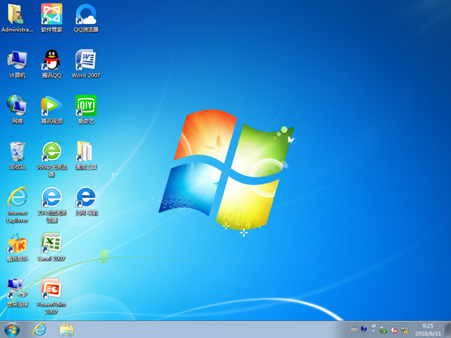電腦公司 GHOST WIN7 SP1 X86 裝機(jī)特別版 V2018.09(32位)