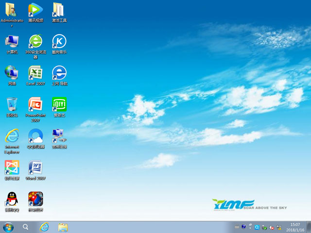 ����ľ�L(f��ng) GHOST WIN7 SP1 X64 ���ٰ��b�� V2018.01��64λ��