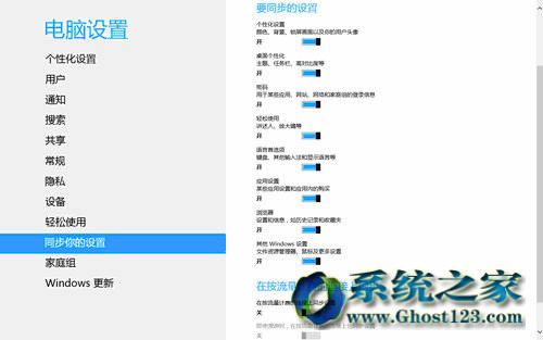 Ghost Win8系統(tǒng)個性化設(shè)置同步實例教學(xué)
